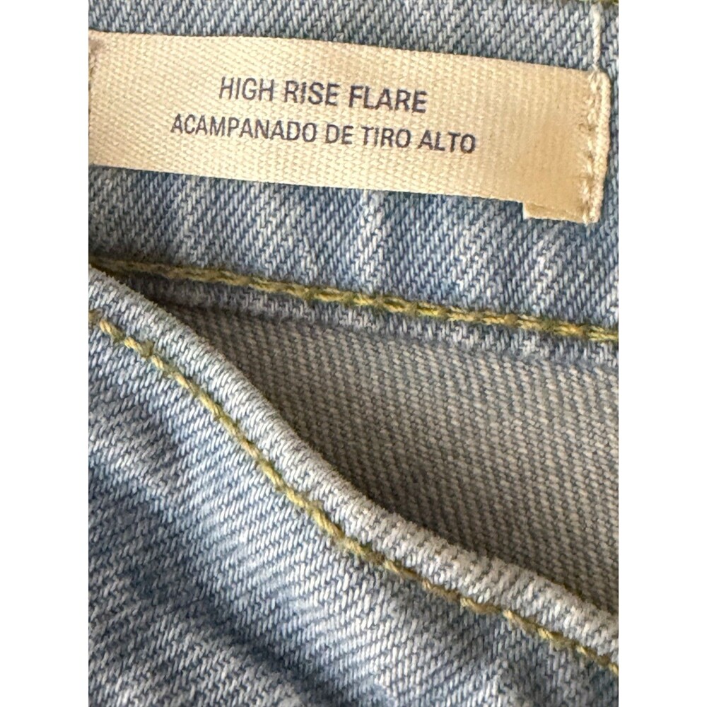 Universal Thread Goods Blue High Rise Flare Jeans Size 2/R - Picture 7 of 9